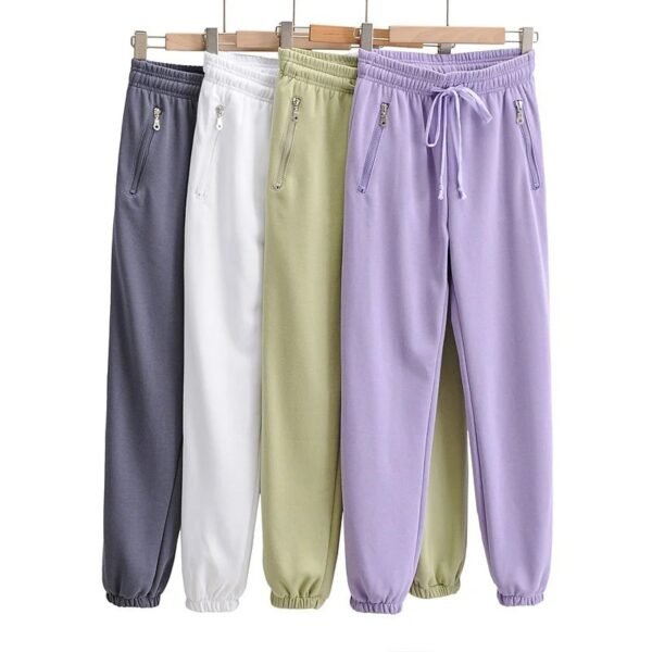 Drawstring Elastic Waist Drawstring Sweatpants