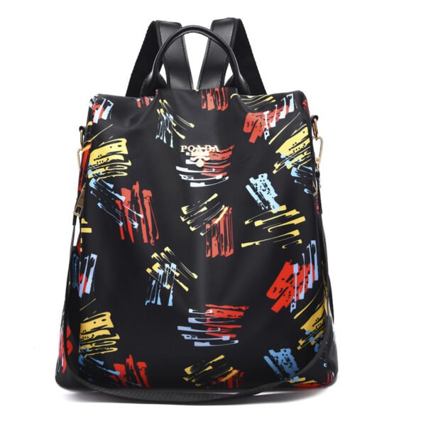 Oxford Cloth Backpack Nylon Cloth Waterproof Leisure Backpack Student School Bag