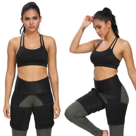 Cross-Border Sports Protective Gear, Peach Buttocks, Buttocks, Waist Belt, Sweating Belt, Fitness Leggings, Thigh Protection, Manufacturers Can Customize