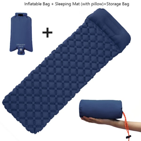 Ultra-light Portable Inflatable Cushion Outdoor Tent Sleeping Pad