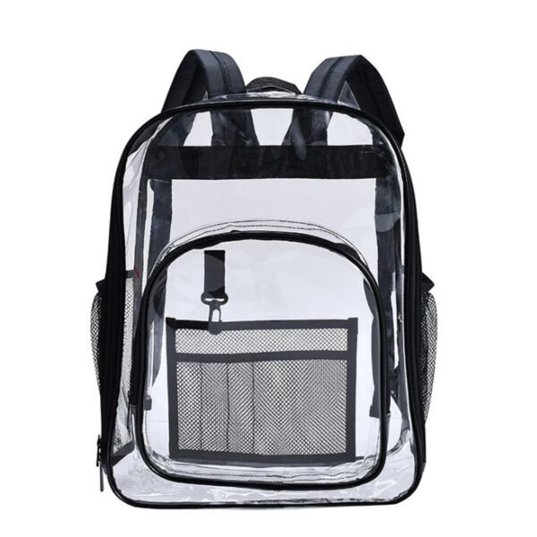 Student Universal Waterproof Schoolbag Backpack Transparent Large Capacity