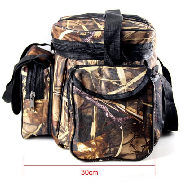Luyabao Single Shoulder Messenger Bag Large Capacity Fishing Gear Single Shoulder Bag F104 Straw