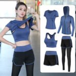 Yoga Clothing Sports Suit Loose Fitness Clothing Gym Quick-drying