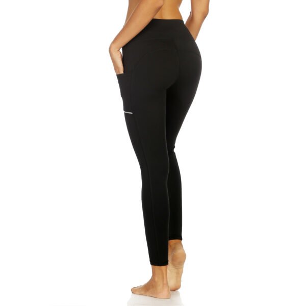 Elastic skinny high waist yoga trousers