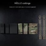 9MM 556 Parallel MOLLE Accessory Kit CS Tactical Multifunction Storage Bag