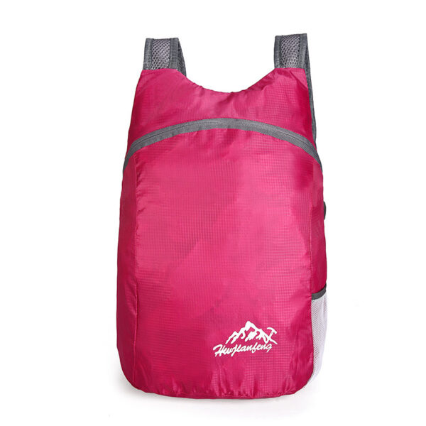 Outdoor folding backpack