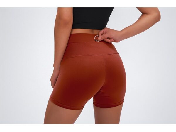 Hip-lifting outer wear sports fitness tight hip shorts