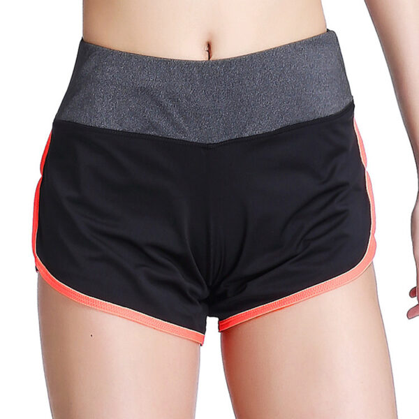 Fake two-piece sports fitness shorts