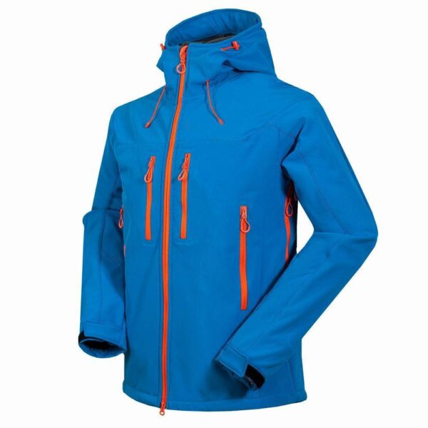 1652 new men outdoor mountaineering camping leisure sports complex soft shell jacket jacket wholesale price sales