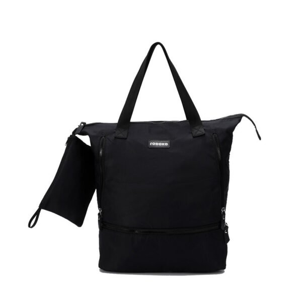 Canvas gym bag sports bag large capacity duffel bag portable yoga bag