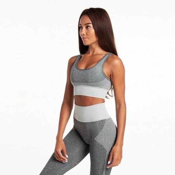 Autumn and winter fitness seamless set