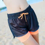Breathable loose training shorts
