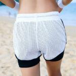 Breathable loose training shorts