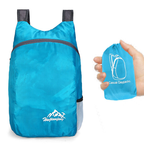 Outdoor folding backpack