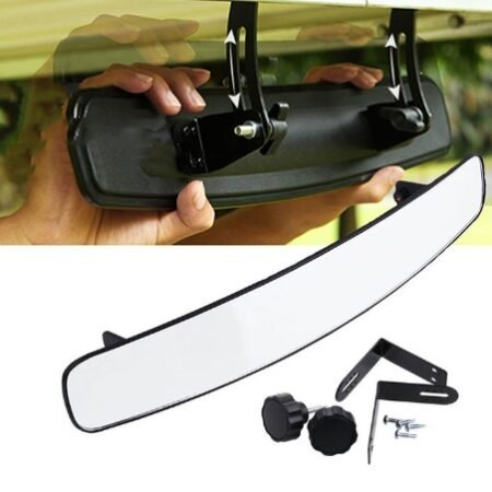 Indoor rearview mirror for golf carts