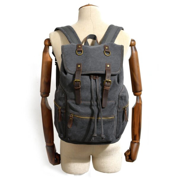 Casual Backpack Canvas Men's Bag