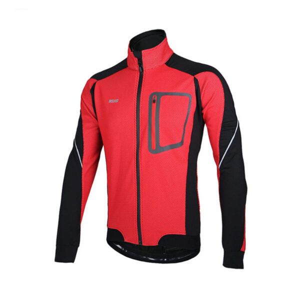 Fleece windproof and warm long-sleeved jacket