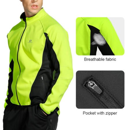 Winter warm men's sports cycling clothes