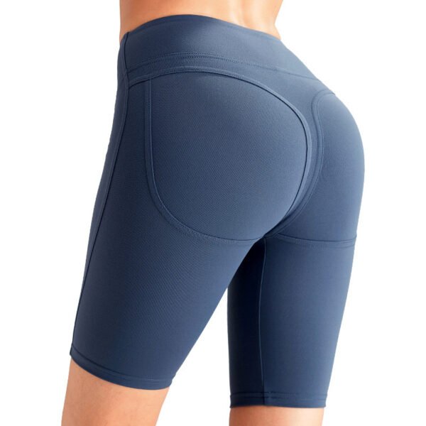 Stretch and quick-drying fitness five-point shorts