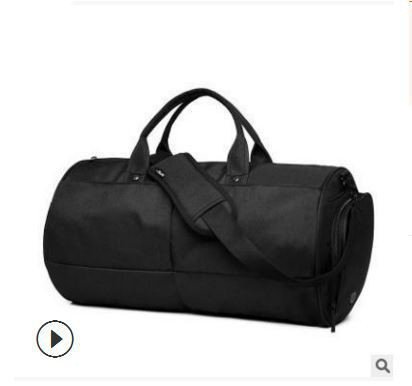 Men's Fashion Sports Gym Bag Waterproof Canvas Portable Travel Bag Large Capacity Lightweight Training Travel Bag Cross-border