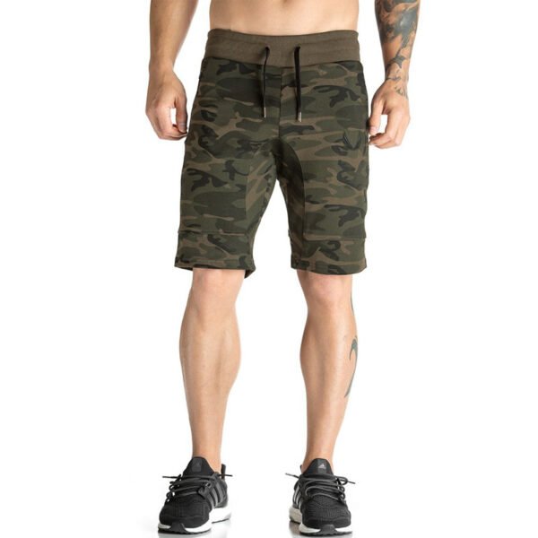 Muscle fitness breathable camouflage for men outdoors training