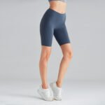 Stretch and quick-drying fitness five-point shorts