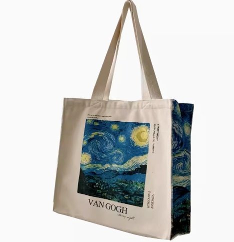 Starry Sky Canvas Bag Shoulder