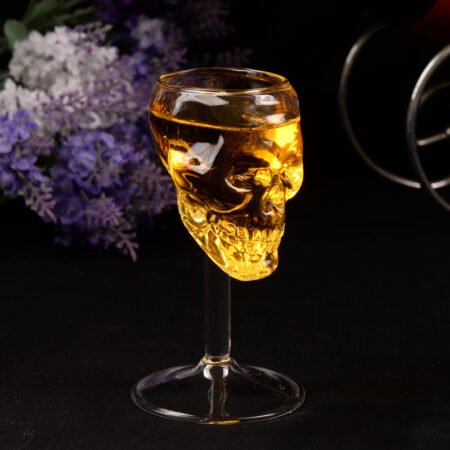 Creative Glass Skull Beer Steins Wine Decanter