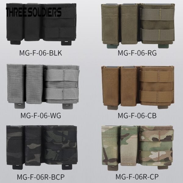 9MM 556 Parallel MOLLE Accessory Kit CS Tactical Multifunction Storage Bag