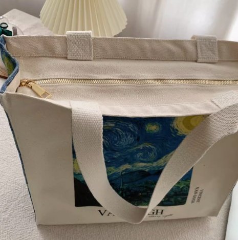 Starry Sky Canvas Bag Shoulder