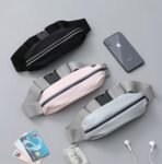Men's And Women's Outdoor Sports Waist Bag Gym Bag Waterproof Storage Bag Sports Bag Invisible Ultra-thin Mini Small Waist Bag