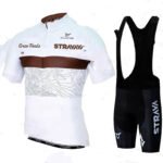 Cycling Moisture Wicking Solid Color White Summer