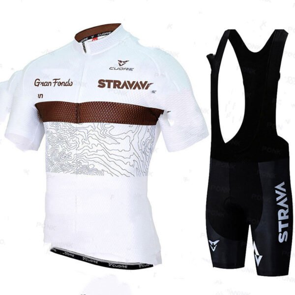 Cycling Moisture Wicking Solid Color White Summer
